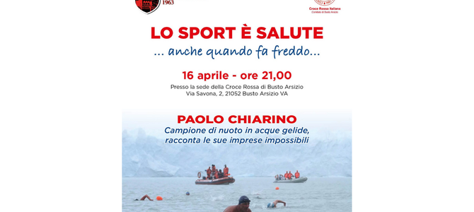 Il Milan Club Busto Arsizio incontra Paolo Chiarino: sport estremo e solidarietà alla Croce Rossa