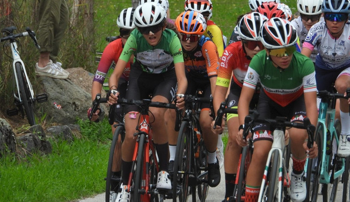 Michelle Spinoni in azione (foto Ossola)