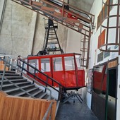 La cabina della funivia di Macugnaga (foto tratta da Vconews.it)