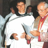 Monsignor Livetti e don Isidoro Meschi Monsignor Livetti e don Isidoro Meschi