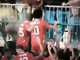 L'esultanza di Mastroianni dopo il gol del temporaneo pareggio (immagine Sky)