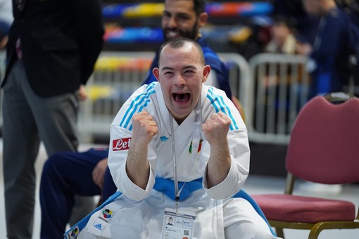 Mattia Allesina, per la terza volta campione europeo di parakarate