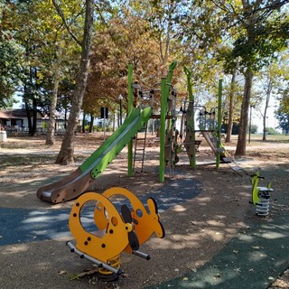 L'area giochi in Magana