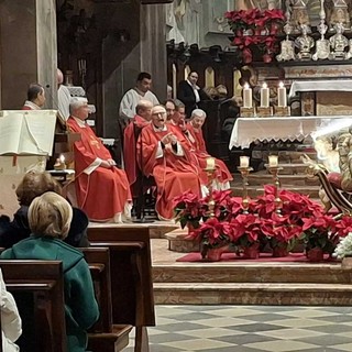 Monsignor Livetti tra i sacerdoti che hanno concelebrato la messa solenne per la chiusura del Giubileo