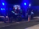 Carabinieri e ambulanza in piazza Italia a Magnago Carabinieri e ambulanza in piazza Italia a Magnago