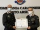 Cinquant'anni al servizio dell'Arma: il comandante della stazione dei carabinieri di Busto Francesco Caseri riceve la Medaglia Mauriziana