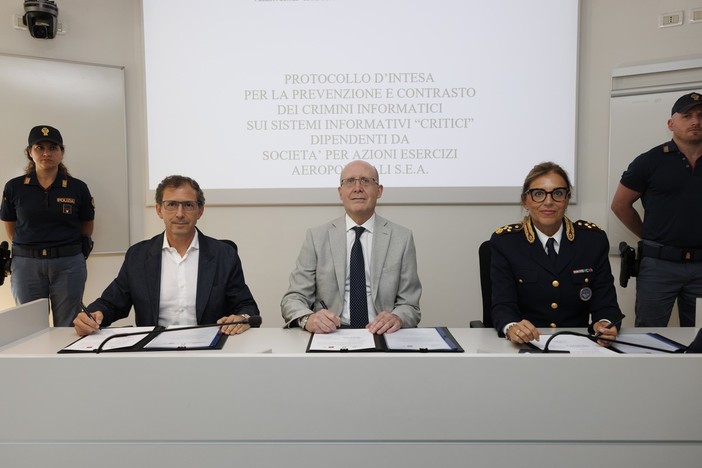 Sicurezza e contrasto ai crimini informatici a Malpensa e Linate: Sea si &quot;allea&quot; con la polizia