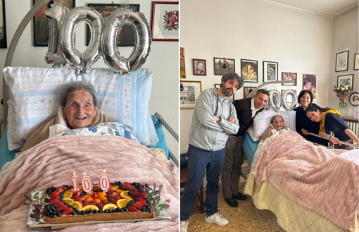 Grande festa a Malnate per i cento anni di nonna Vittoria