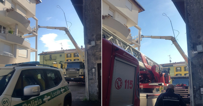 Incidente sul lavoro in via Zara, operaio salvo grazie all’imbracatura Incidente sul lavoro in via Zara, operaio salvo grazie all’imbracatura