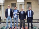 Da sinistra, Emilio Appiana, Luca Folegani, Marco Speroni, Michele Austoni