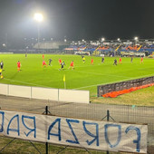 Ospitaletto-Pro Patria dal settore ospiti