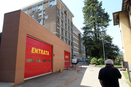 Il pronto soccorso dell'ospedale di Luino (foto d'archivio)