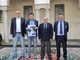 Da sinistra, Emilio Appiana, Luca Folegani, Marco Speroni, Michele Austoni