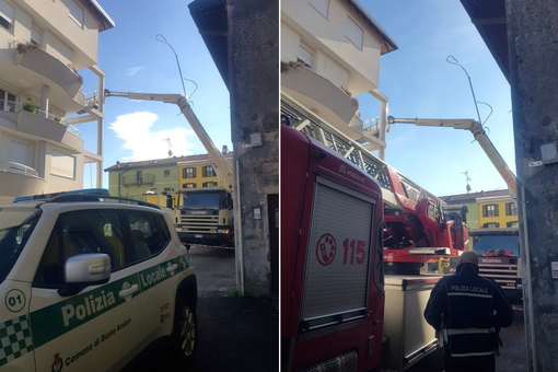 Incidente sul lavoro in via Zara, operaio salvo grazie all’imbracatura Incidente sul lavoro in via Zara, operaio salvo grazie all’imbracatura