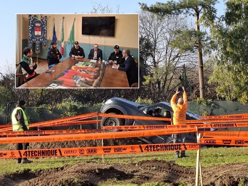 Il percorso per fuoristrada 2024, nel riquadro la presentazione della manifestazione 2025