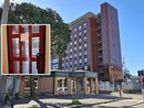 La chiusura del bar nel nosocomio di Busto (ingresso nel riquadro) dovrebbe essere superata