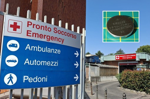Ingerisce una pila al litio, corsa contro il tempo per un bambino di Busto Ingerisce una pila al litio, corsa contro il tempo per un bambino di Busto