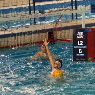 Busto Pallanuoto, prestazione convincente contro Sestri: 12-6