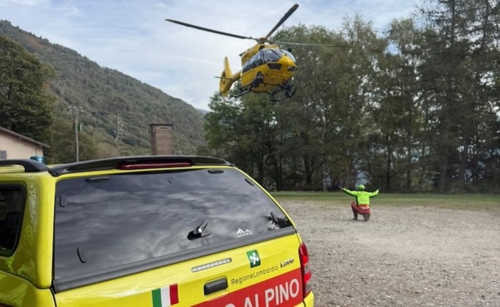 Doppio infortunio nei boschi dell'alto Varesotto: elisoccorso in volo a Cugliate Fabiasco e Musignano Doppio infortunio nei boschi dell'alto Varesotto: elisoccorso in volo a Cugliate Fabiasco e Musignano