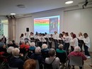 Il coro di Borsound 1919 in azione Il coro di Borsound 1919 in azione