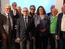 Giancarlo Agazzi alla cerimonia di Villa Jucker