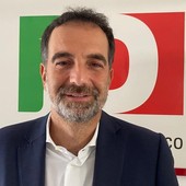 Alessandro Alfieri. Sotto, con la segretaria nazionale del Pd Elly Schlein e la segretaria provinciale di Varese Alice Bernardoni Alessandro Alfieri. Sotto, con la segretaria nazionale del Pd Elly Schlein e la segretaria provinciale di Varese Alice Bernardoni