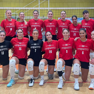 Seconda amichevole in Valtellina per le cocche (foto credit Futura Volley Giovani)