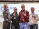 Roberta Dominici, seconda da sinistra, con le altre atlete andate a podio