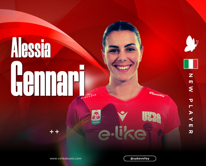 Un cerchio che si chiude, Alessia Gennari torna alla Uyba: «A Busto ho raccolto i ricordi più belli della mia carriera»