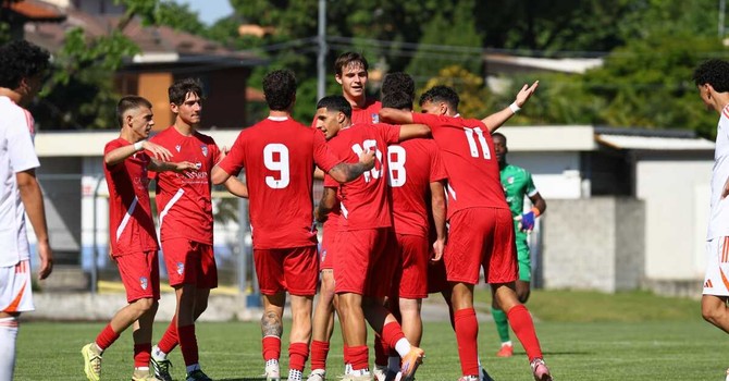La Pro Patria in finale del campionato Primavera3 (foto aurorapropatria1919.com)