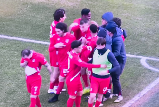 La festa dopo il pareggio di Udoh