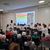 Il coro di Borsound 1919 in azione