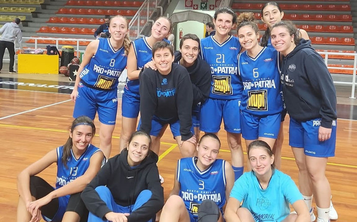 Basket femminile, inizia con il piede giusto il cammino della Pro Patria Basket femminile, inizia con il piede giusto il cammino della Pro Patria