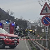 foto dell'incidente di Porto Valtravaglia tratta da Luinonotizie.it foto dell'incidente di Porto Valtravaglia tratta da Luinonotizie.it
