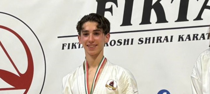 Riccardo Pastori, oro nel Kata e nel Kumite