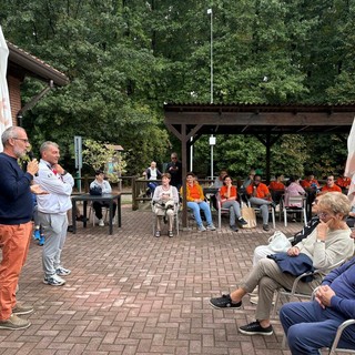 La festa di chiusura della palestra a cielo aperto al Pam, paradossalmente fresca dopo le temperature record registrate nella bella stagione
