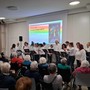 Il coro di Borsound 1919 in azione