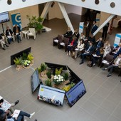 La platea dell'incontro a Ville Ponti