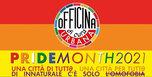 Gallarate, Officina di Cura Urbana in piazza Libertà per il “Pride month”