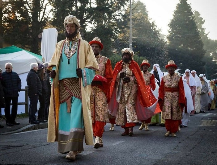 Una vecchia edizione del presepe vivente organizzato dal Club Boschessa Una vecchia edizione del presepe vivente organizzato dal Club Boschessa