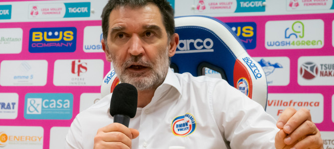 Michele Marchiaro, prossimo coach della Futura Volley Busto (foto Christian Bosio)