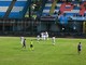 L'esultanza per l'1-0 di Nanni