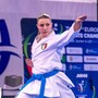 Roberta Dominici in gara con la nazionale