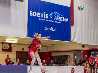 Capitan Sofia Rebora, ottima prova nel giorno del compleanno (credit Futura Volley/Andrea Mondini)