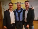 Nella foto, da sinistra: Fabrizio Francioni, Head of Comms for Italy, Michael O'Leary, Ryanair Group CEO, e Shane Carty, HR Director Malta Air