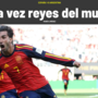 La copertina di Marca, quotidiano sportivo spagnolo, celebra la Spagna campione del mondo per la seconda volta La copertina di Marca, quotidiano sportivo spagnolo, celebra la Spagna campione del mondo per la seconda volta