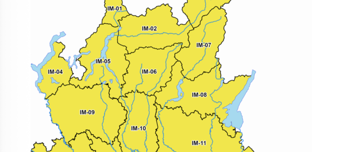 La mappa con l'allerta gialla della Protezione civile per temporali tra oggi e domani su quasi tutta la Lombardia La mappa con l'allerta gialla della Protezione civile per temporali tra oggi e domani su quasi tutta la Lombardia