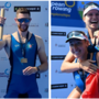 Qui sopra Matteo Lodo e Giovanni Codato, poi la sorella Alice Codato e Laura Meriano, coppie di bronzo nel due senza maschile e femminile agli Europei di Varese (foto tratte dalla pagina Facebook ufficiale della Federazione Italiana Canottaggio) Qui sopra Matteo Lodo e Giovanni Codato, poi la sorella Alice Codato e Laura Meriano, coppie di bronzo nel due senza maschile e femminile agli Europei di Varese (foto tratte dalla pagina Facebook ufficiale della Federazione Italiana Canottaggio)