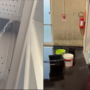 Infiltrazione dal tetto e conseguenze a terra: il palazzetto dello sport è andato a mollo