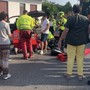 I soccorsi in azione dopo l'incidente (foto dal gruppo Facebook Daveri"